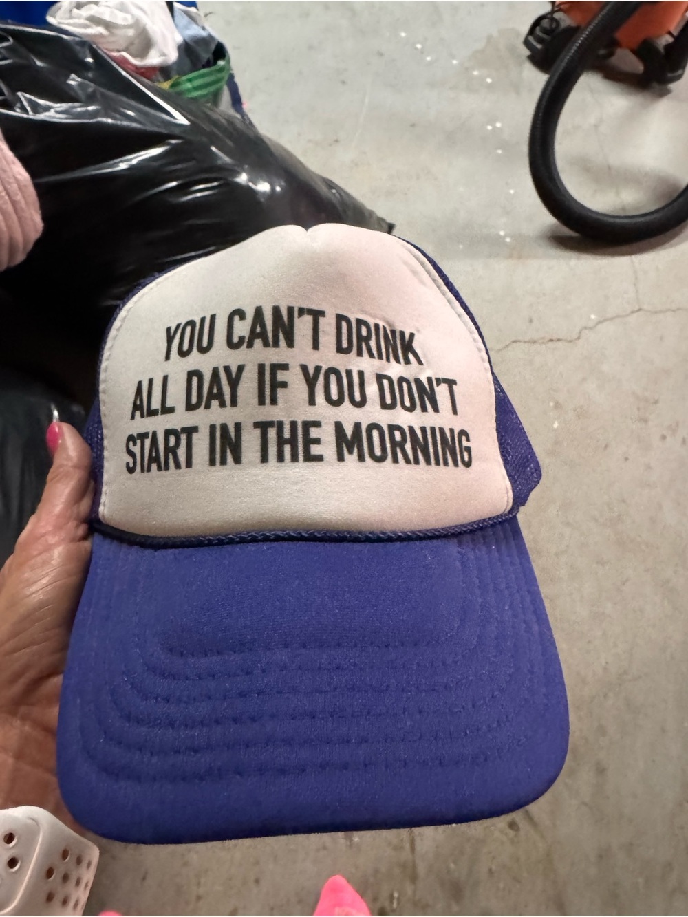 Trucker hat